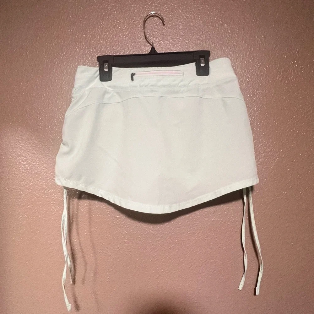 Surin Evasport Athletic Golf Tennis Skirt Skort Side Ties Activewear Running Gym - Picture 6 of 9